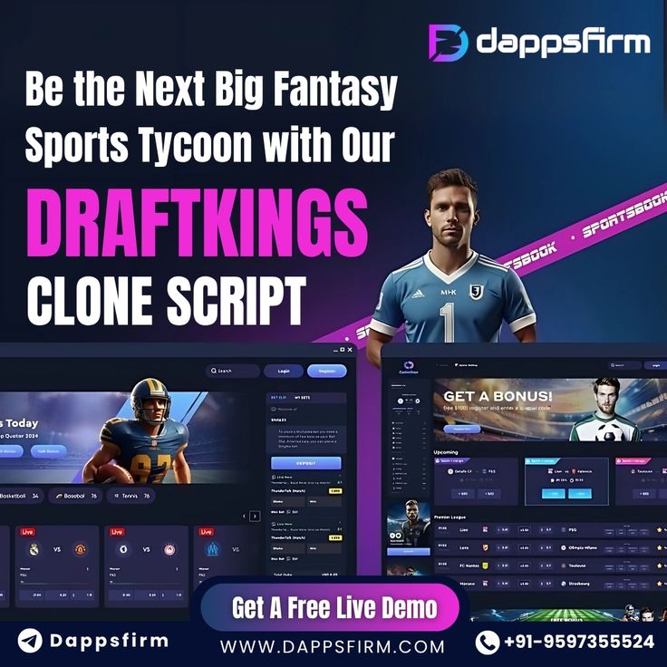 Ready-made Draftkings Clone Script To Capture The Sports Betting Market